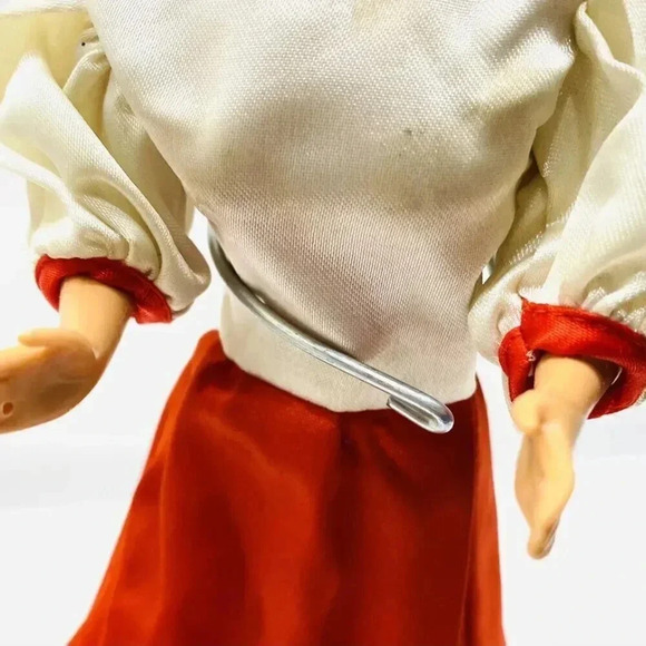 MATTEL BARBIE Asian Doll Black Short Hair Earrings Long Dress 12" Tall - Picture 4 of 11